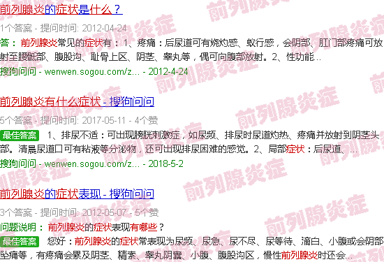 汕头前列腺炎有什么症状和危害性