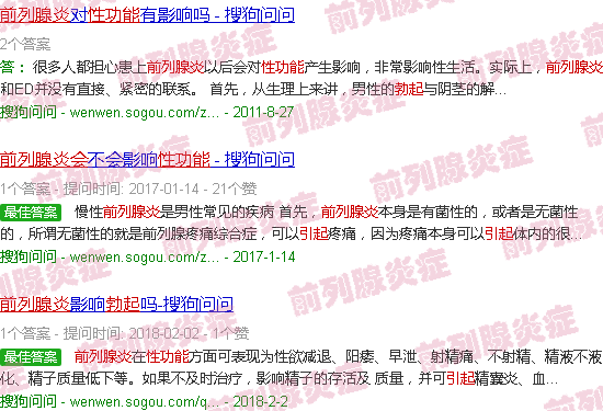 汕头前列腺炎会引起性功能勃起障碍吗
