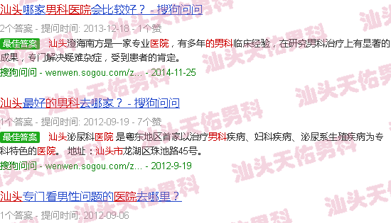 汕头*的男科医院